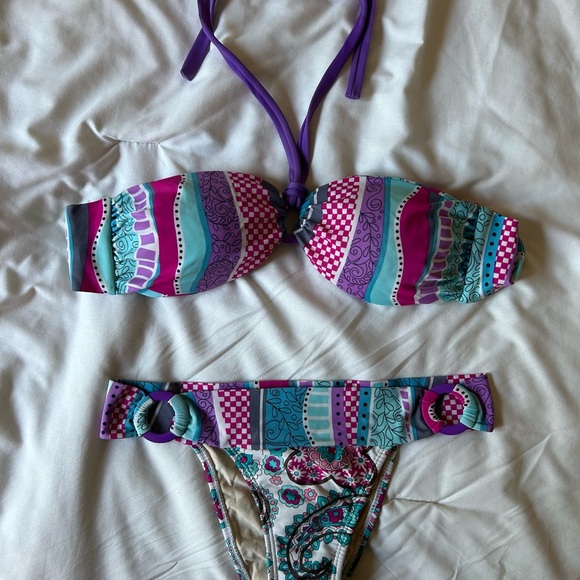 Multicolor bathing suit bikin - Picture 1 of 14